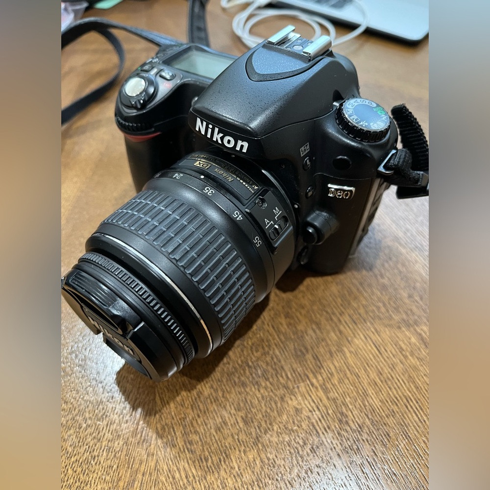 Nikon D80 DSLR Digital Camera with Lens